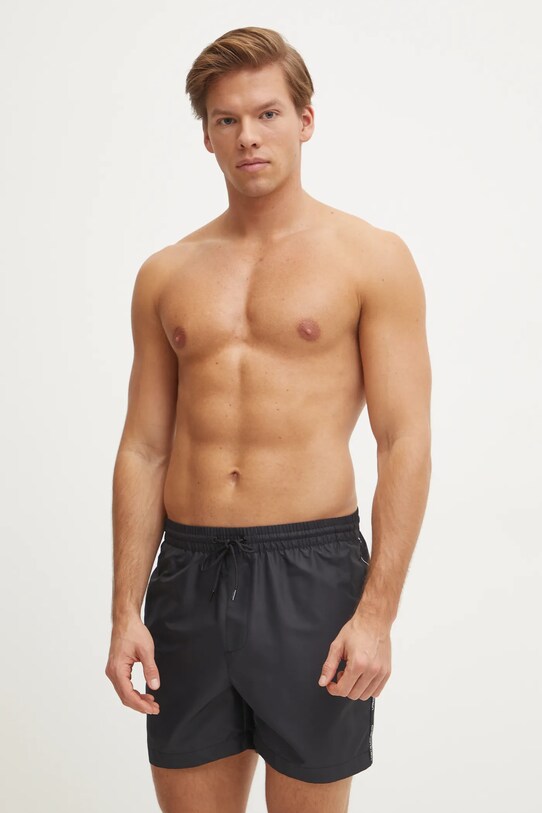Calvin Klein szorty kąpielowe KM0KM01109 czarny SS25