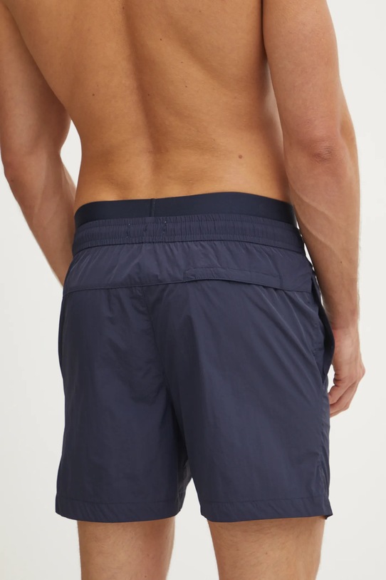 Odzież Calvin Klein szorty kąpielowe KM0KM01104 granatowy