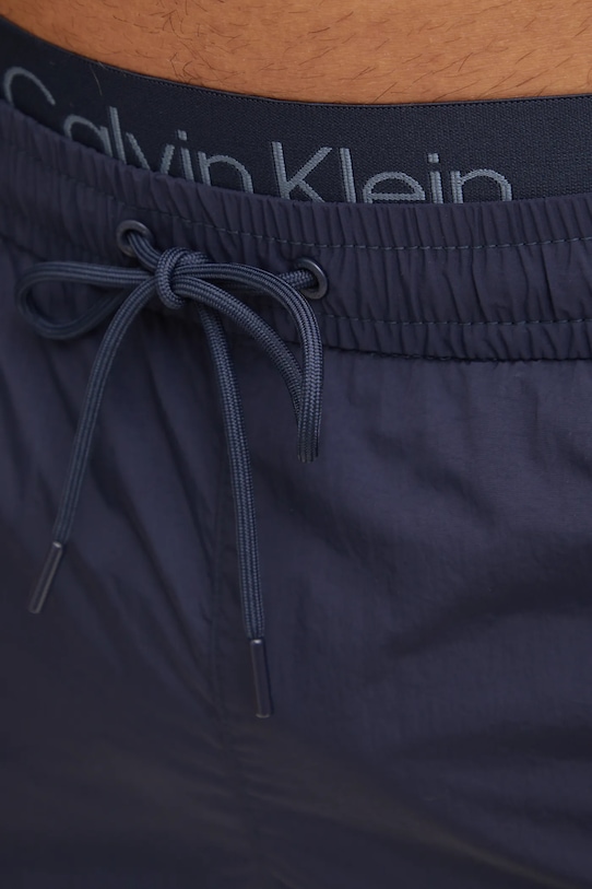Calvin Klein pantaloni scurti de baie bleumarin KM0KM01104