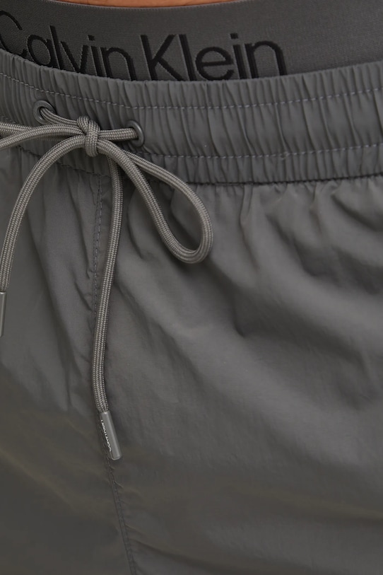 Купальные шорты Calvin Klein серый KM0KM01104