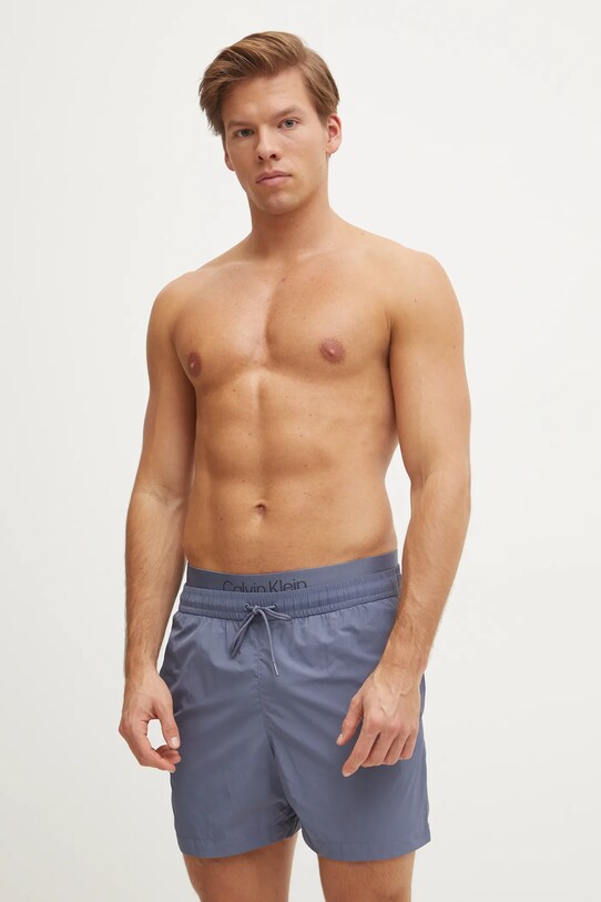 Купальные шорты Calvin Klein KM0KM01104 голубой SS25