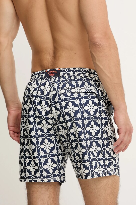 Odzież Superdry szorty kąpielowe M3010250A.F5A granatowy