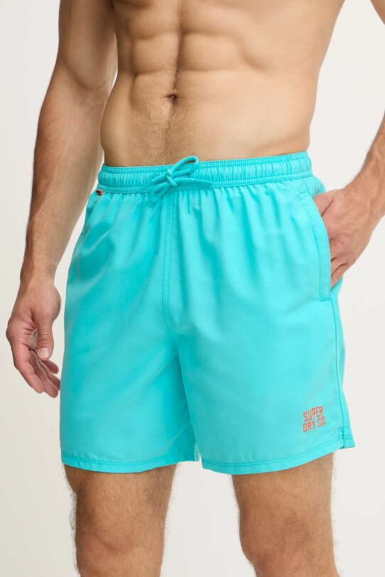 Superdry pantaloncini da bagno M3010256A.9WT turchese SS25
