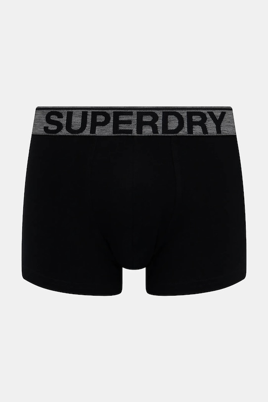 Boxerky Superdry 3-pack M3110450B.C4Y černá SS25