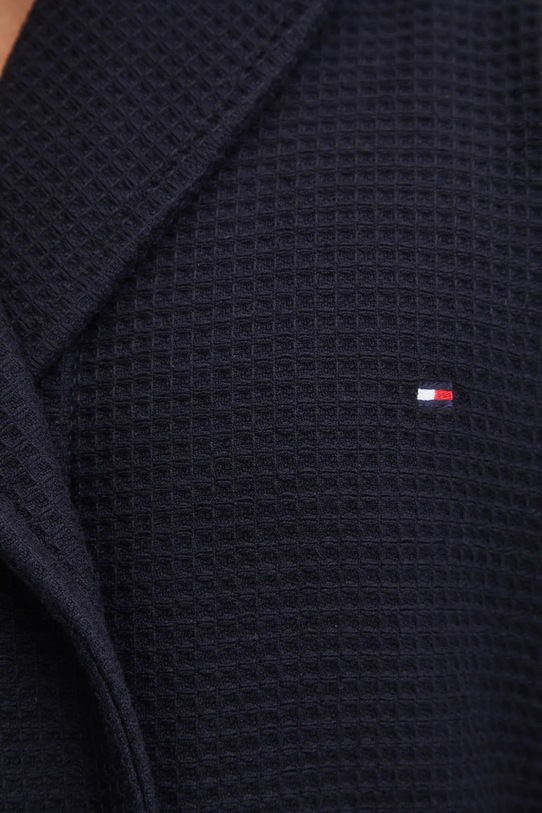 Bavlněný župan Tommy Hilfiger UM0UM03524 námořnická modř