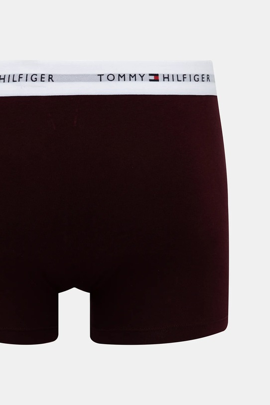 Boxerky Tommy Hilfiger 3-pak UM0UM02761. burgundské