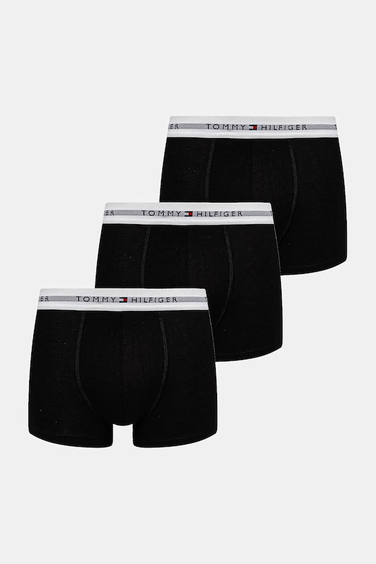 Tommy Hilfiger bokserki 3-pack dzianina czarny UM0UM02763.