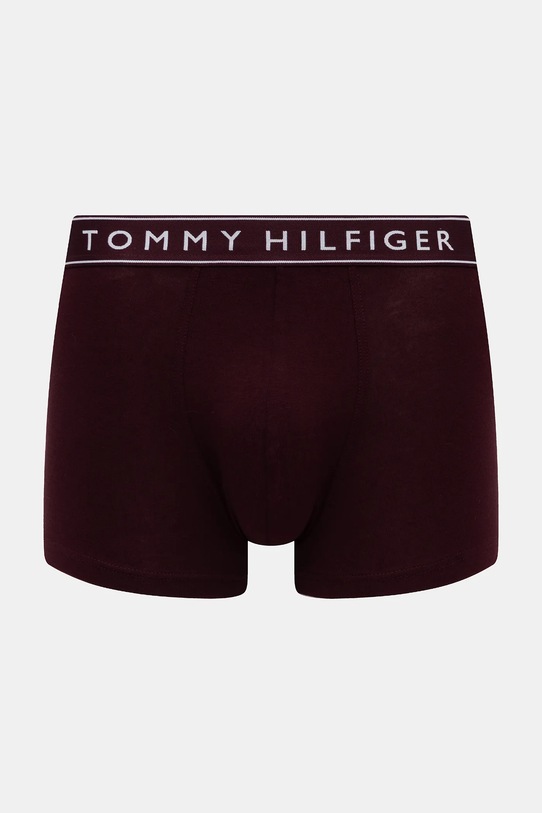 Tommy Hilfiger boxeri 3-pack burgundia UM0UM03520