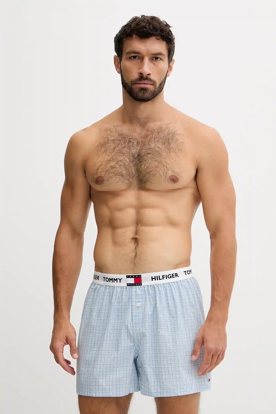 Bavlněné boxerky Tommy Hilfiger UM0UM03544 modrá AW25