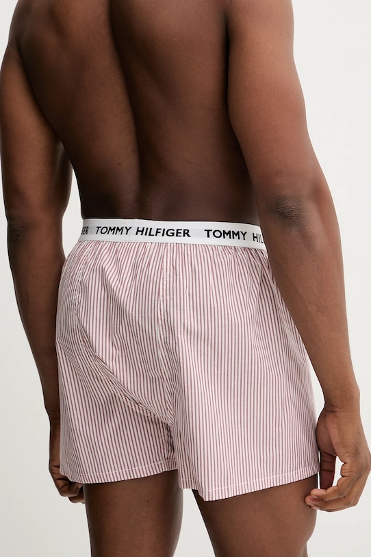 Oblečenie Bavlnené boxerky Tommy Hilfiger UM0UM03544 červená