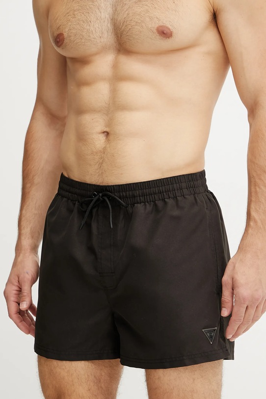 Guess pantaloni scurți de baie F4GT00.WG282 negru SS25