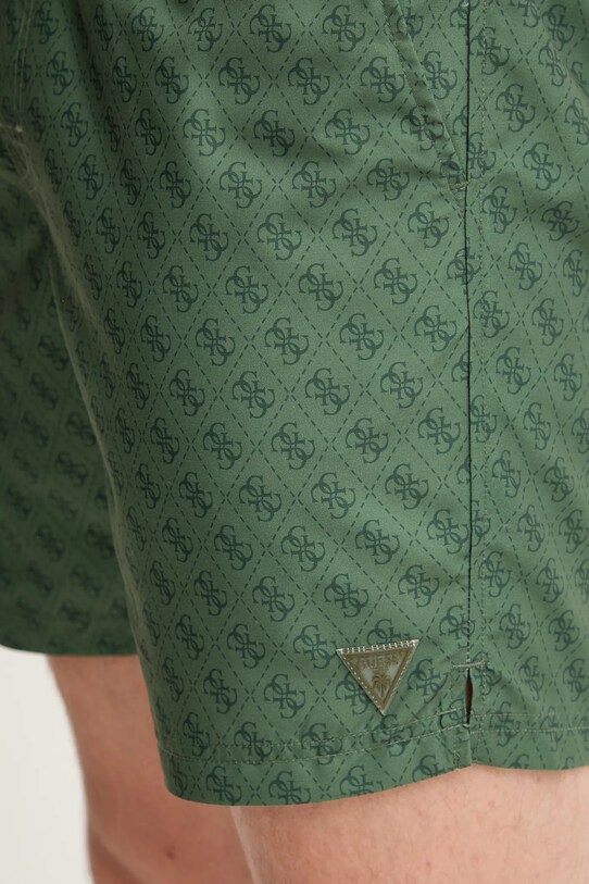 Guess pantaloni scurți de baie verde F5GT00.WG2D2