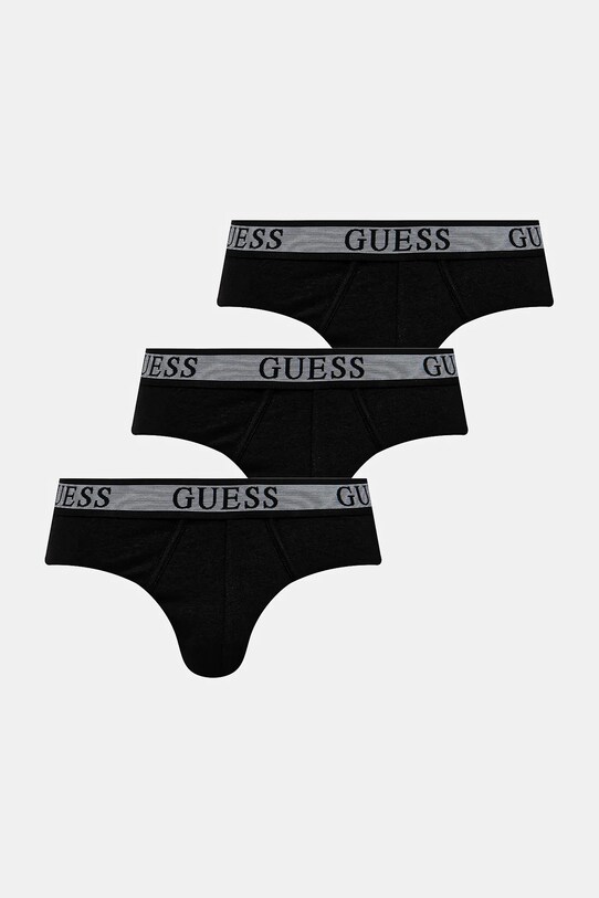 Слипы Guess JOE 3 шт трикотаж чёрный U5GG09.K6YW1