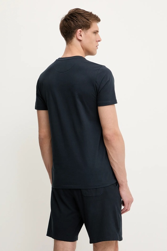 Guess set de pijama de bumbac bleumarin U5GX22.KCAM1