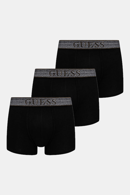 Guess bokserki JOE 3-pack dzianina czarny U4RG33.K6YW0