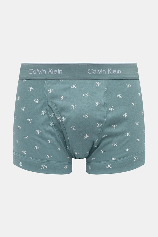 Calvin Klein Underwear bokserki bawełniane 3-pack 000NB4002A turkusowy AA00