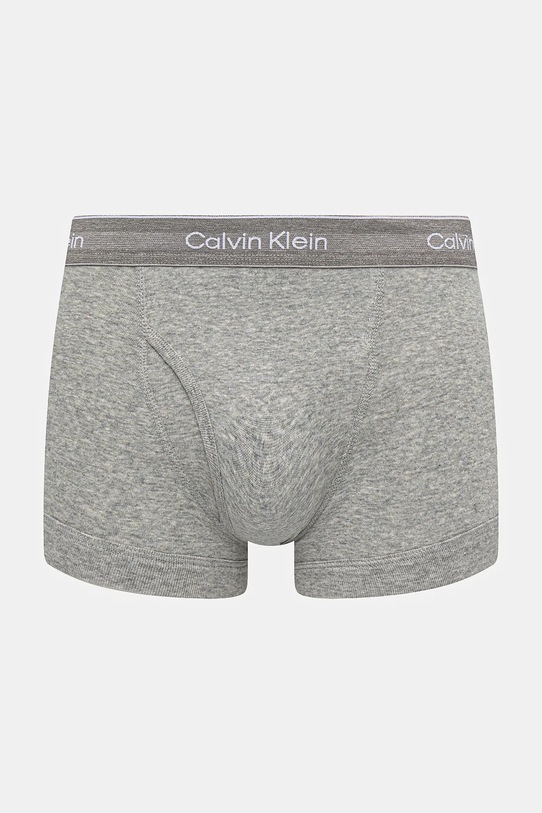 Bavlnené boxerky Calvin Klein Underwear 3-pak 000NB4002A červená AA00