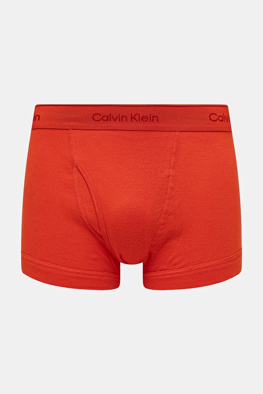 Bavlnené boxerky Calvin Klein Underwear 3-pak červená 000NB4002A