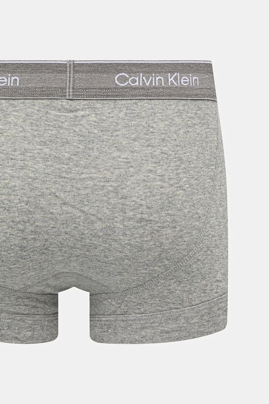 Bavlnené boxerky Calvin Klein Underwear 3-pak 000NB4002A červená