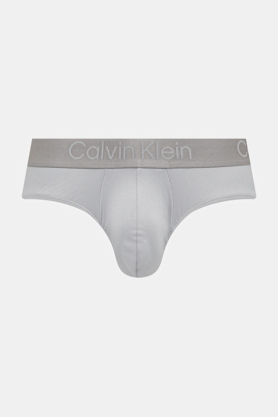 Slipy Calvin Klein Underwear 3-pak LV00NB4122 sivá AW25