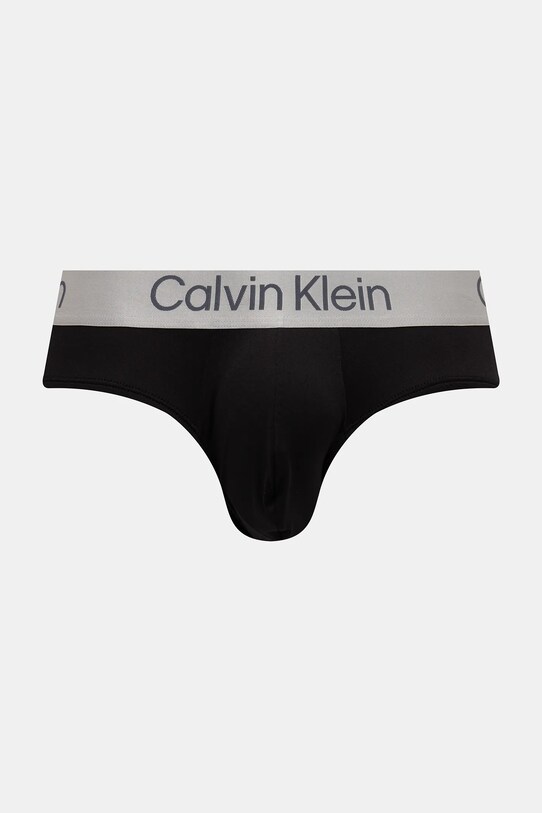 Slipy Calvin Klein Underwear 3-pak čierna LV00NB4122