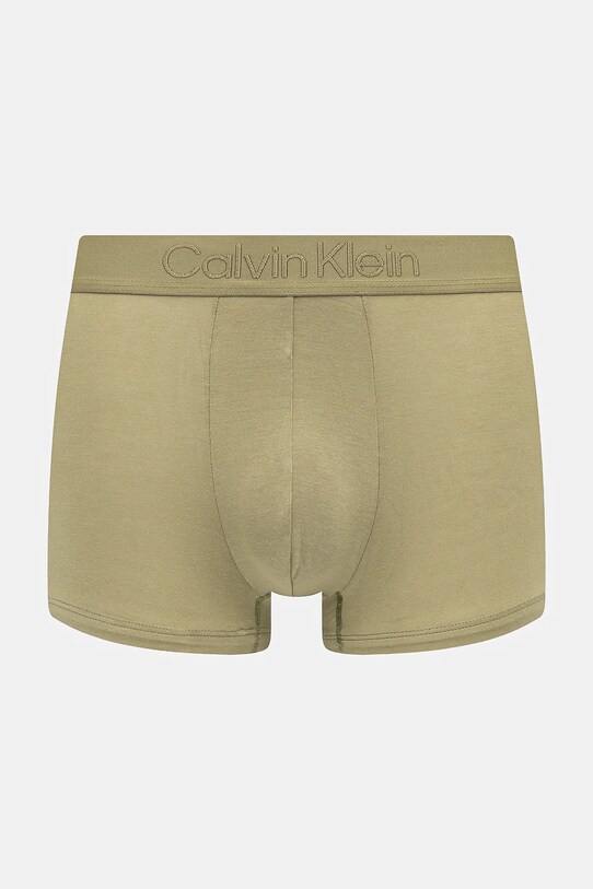 Calvin Klein Underwear boxeralsó sima zöld LV00NB4197