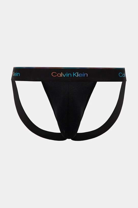 Трусы джоки (jockstrap) Calvin Klein Underwear трикотаж чёрный LV00NB4233