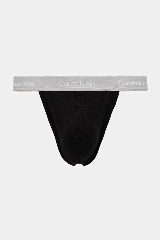 Oblečení Tanga Calvin Klein Underwear 3-pack LV00NB4386 černá