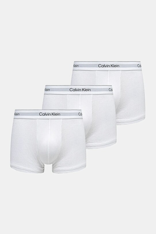 Бавовняні боксери Calvin Klein Underwear 3-pack бавовна білий LV00NB4389