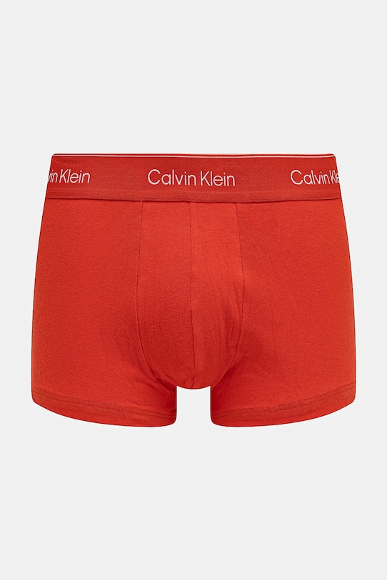 Ρούχα Βαμβακερό μποξεράκι Calvin Klein Underwear 3-pack LV00NB4389 πορτοκαλί