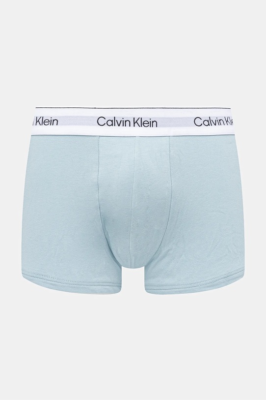 Bavlnené boxerky Calvin Klein Underwear 3-pak LV00NB4389 modrá AA00
