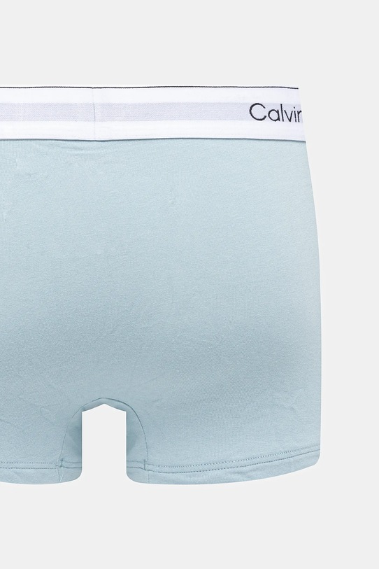 Oblečenie Bavlnené boxerky Calvin Klein Underwear 3-pak LV00NB4389 modrá