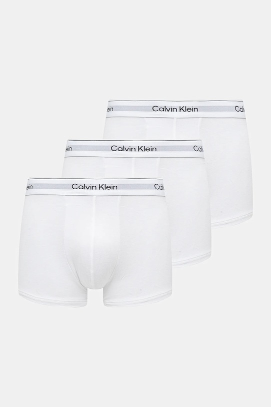 Bokserice Calvin Klein Underwear 3-pack pletivo bijela LV00NB4392