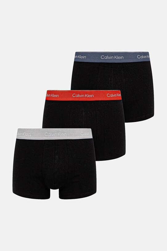 Boxerky Calvin Klein Underwear 3-pack pletenina černá LV00NB4392