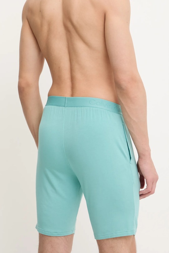Calvin Klein Underwear pantaloni scurti de pijama turcoaz LV00NM2824