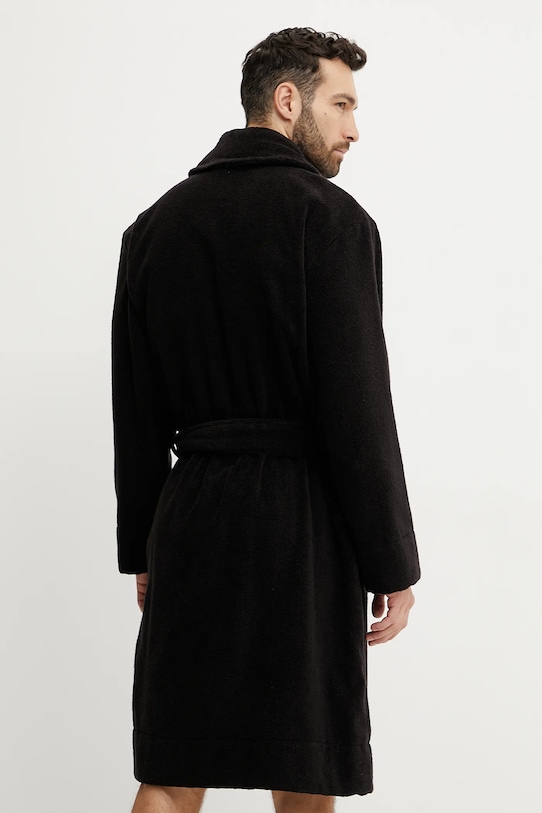 Одежда Хлопковый халат Calvin Klein Underwear LV00NM2819 чёрный