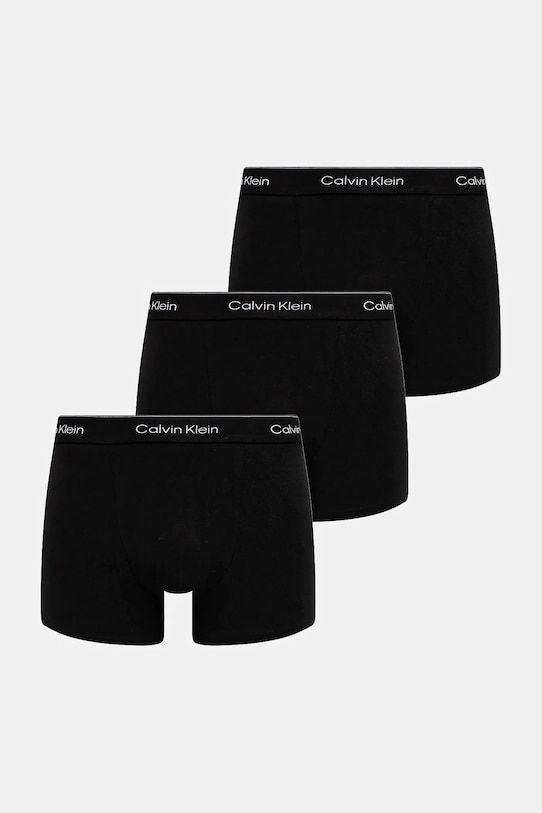 Boxerky Calvin Klein Underwear 3-pak pletenina čierna LV00NB4286