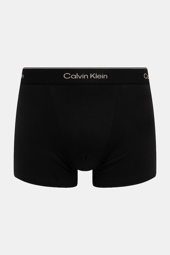 Oblečenie Calvin Klein Underwear priliehavé pánske boxerky 3-pak LV00NB4286 čierna