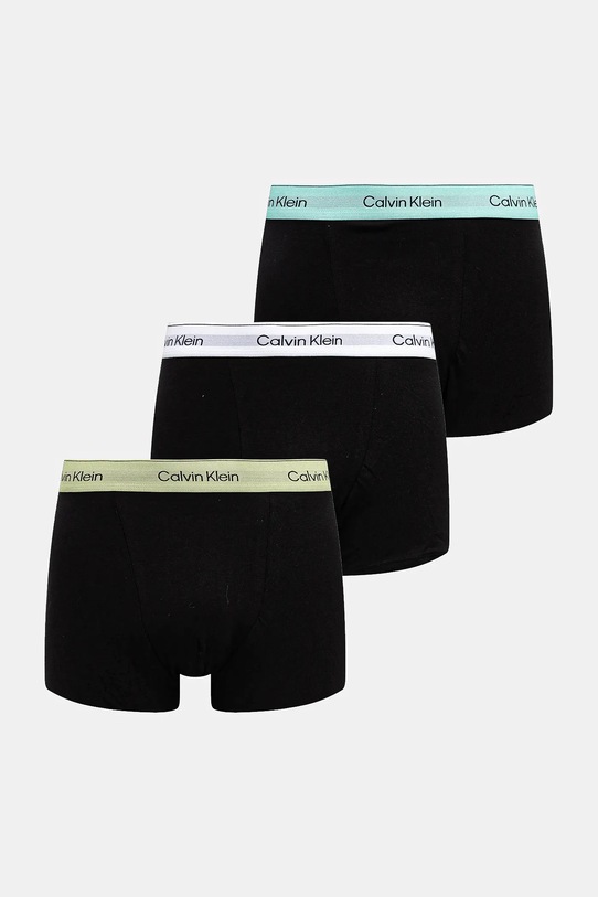 Боксерки Calvin Klein Underwear (3 чифта) трикотаж черен LV00NB4286