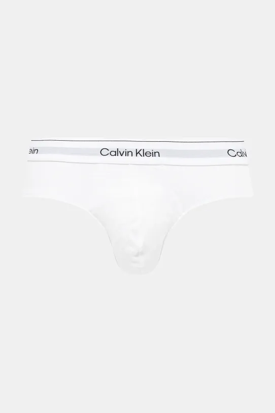 Slipy Calvin Klein Underwear 3-pak LV00NB4388 biela SS25