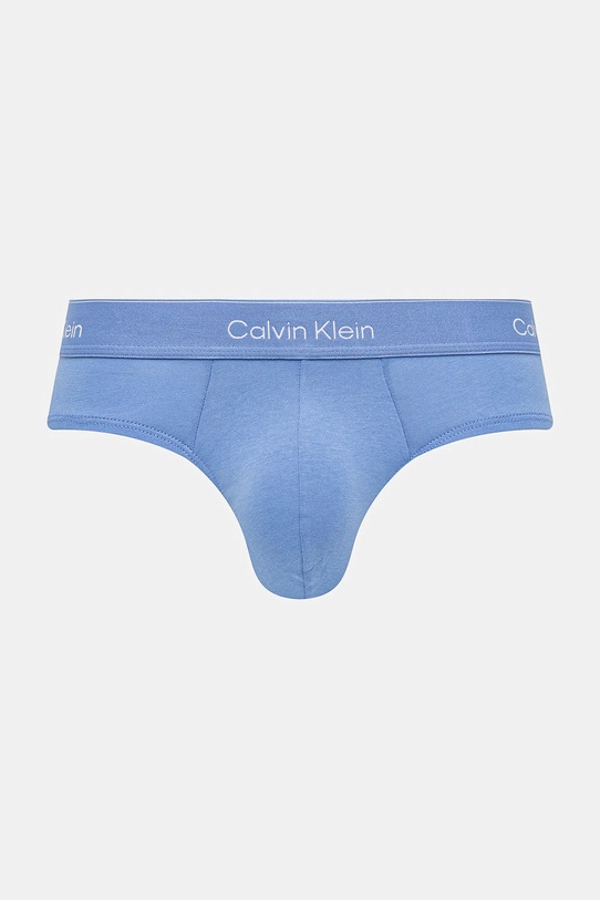 Odzież Calvin Klein Underwear slipy 3-pack LV00NB4388 niebieski
