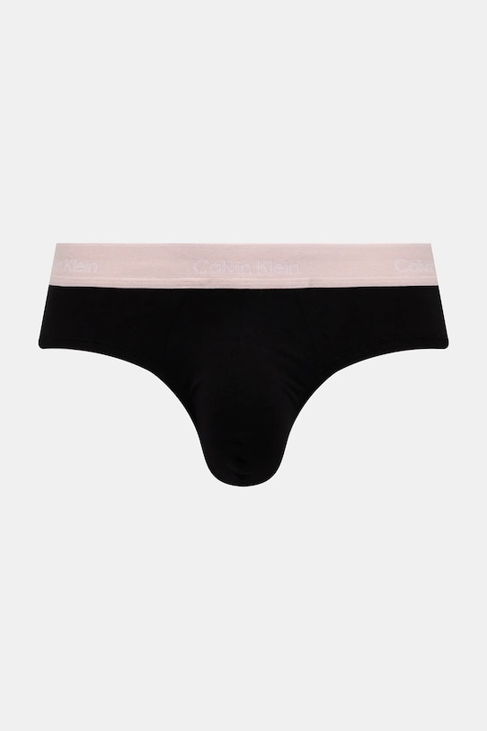Slip gaćice Calvin Klein Underwear 3-pack LV00NB4388 crna AA00