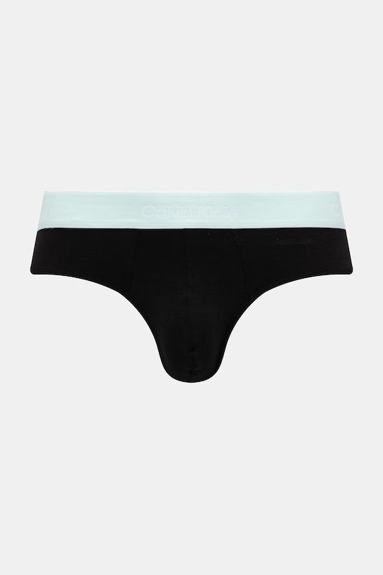 Oblečenie Calvin Klein Underwear priliehavé boxerky pánske bavlnené s elastanom 3-pak LV00NB4388 čierna