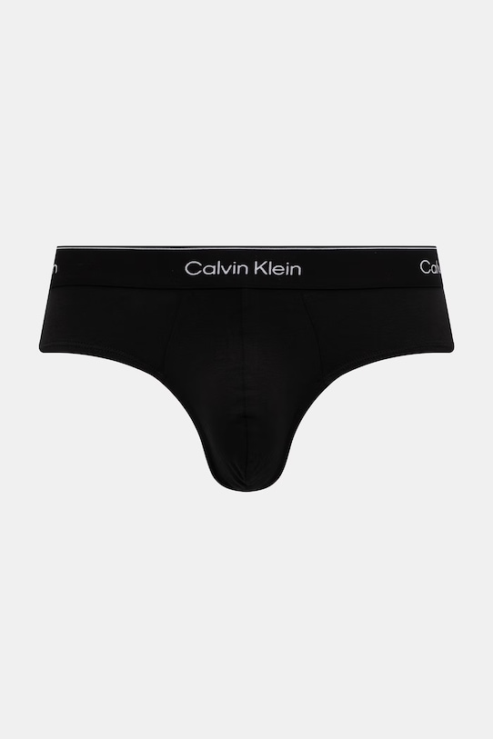 Calvin Klein Underwear priliehavé boxerky pánske bavlnené s elastanom 3-pak čierna LV00NB4388