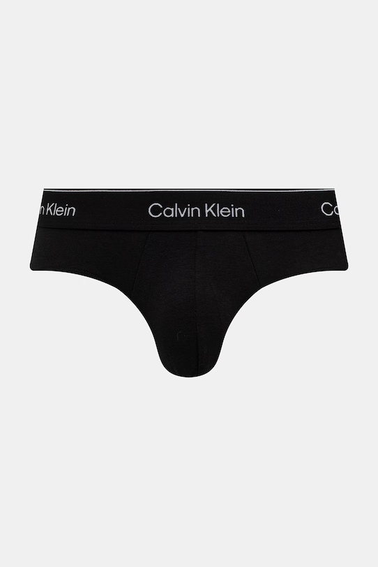 Calvin Klein Underwear priliehavé boxerky pánske bavlnené s elastanom 3-pak čierna LV00NB4388