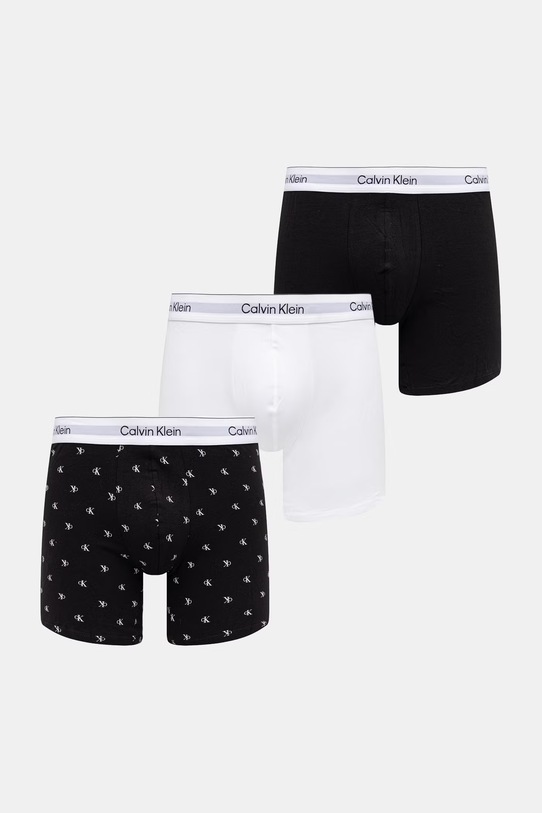 Calvin Klein Underwear bokserki męskie z bawełną 3-pack biały LV00NB4394