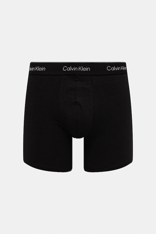 Boksarice Calvin Klein Underwear 3-pack črna LV00NB4394