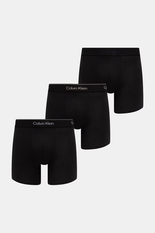 Calvin Klein Underwear bokserice za muškarce s pamukom 3-pack crna LV00NB4394