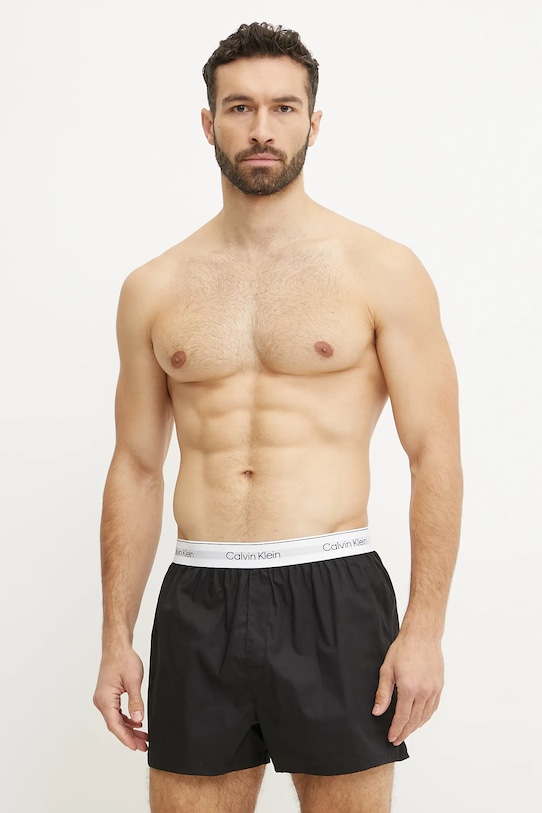 Боксери Calvin Klein Underwear 3-pack тканина чорний LV00NB4267