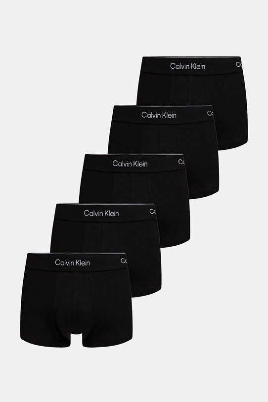 Boxerky Calvin Klein Underwear 5-pak pletenina čierna LV00NB4390